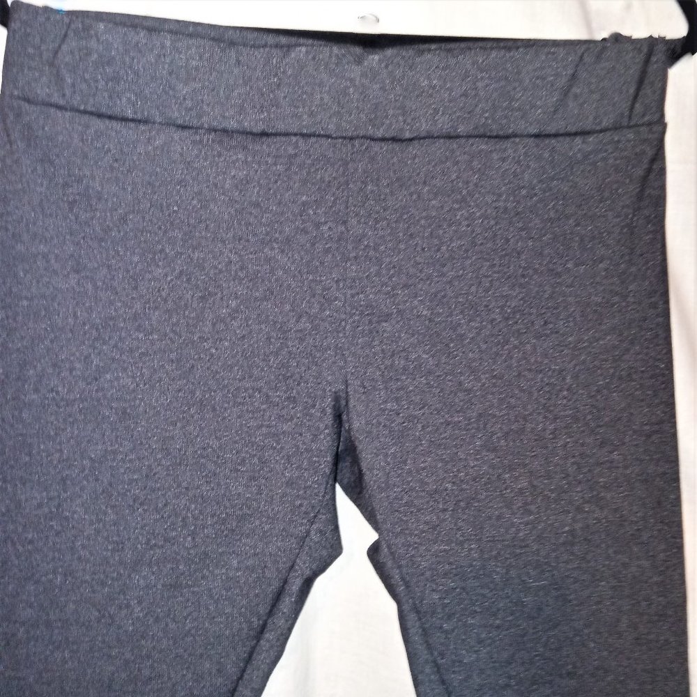 Matty M Heather Grey Leggins, Size L (12-14)